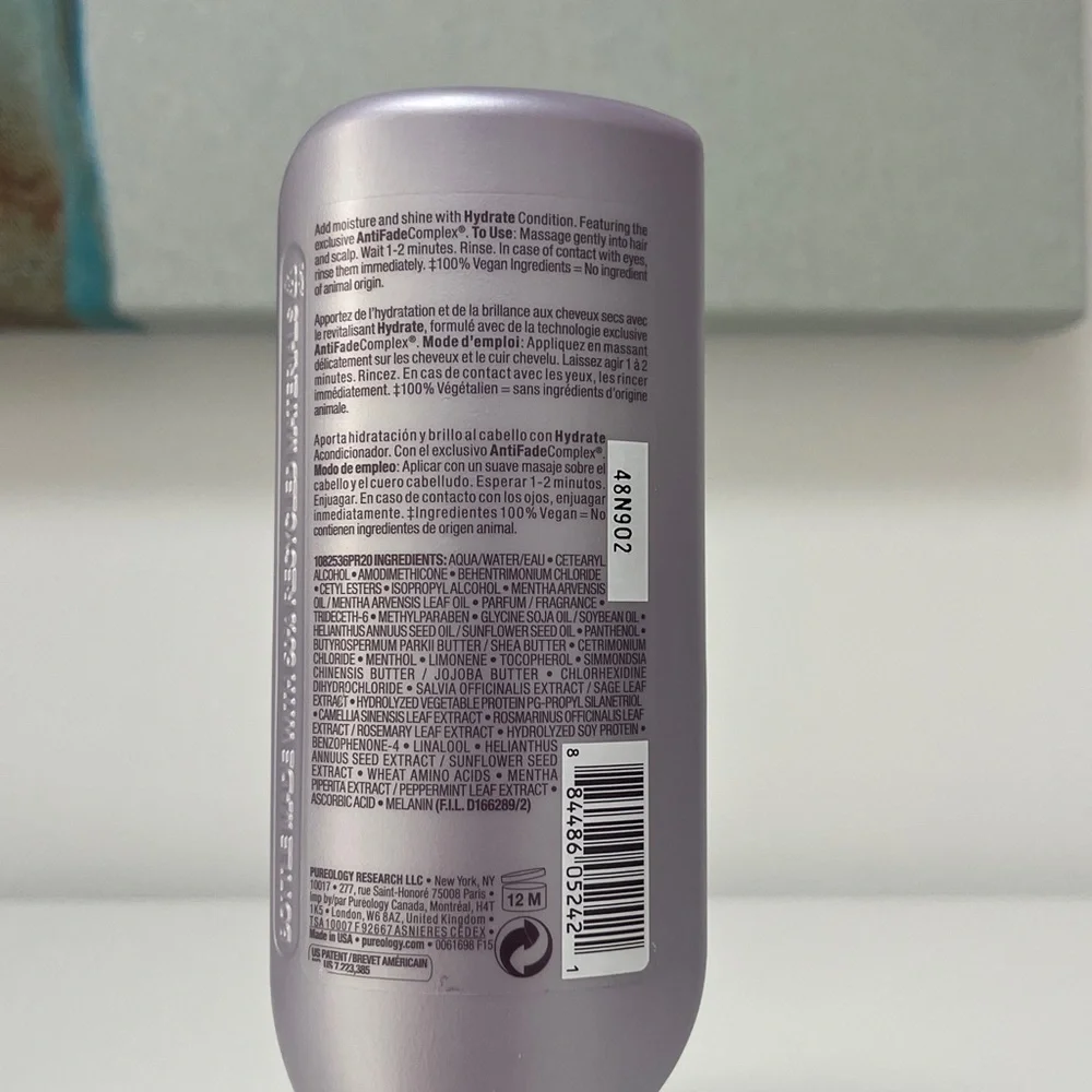 Pureology hydrate conditioner